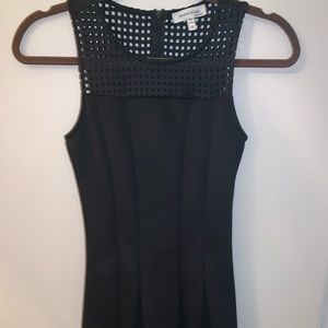 Black monteau dress!!